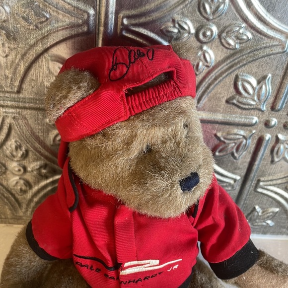 Boyds Bears NASCAR Dale Earnhardt Plush Bears Sweatshirt Hat Vintage #8 Jointed - Picture 3 of 10